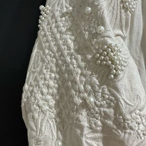 Pearl Embroidered Blouse